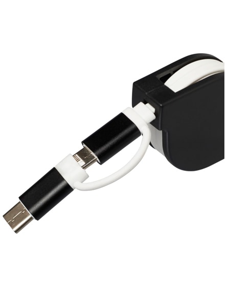 branded triple 3-in-1 charging cable