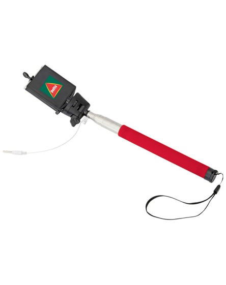 branded wire extendable selfie stick