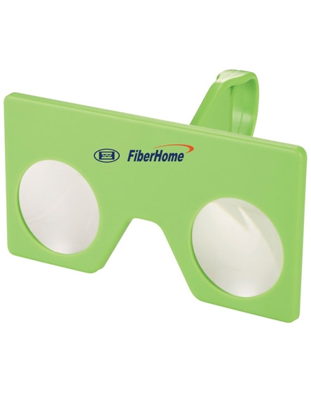 branded vish mini virtual reality glasses with clip
