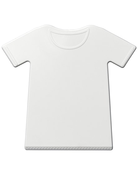branded brace t-shirt shaped ice scraper