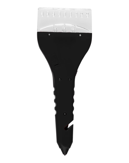 branded cadet safety ice scraper with led light