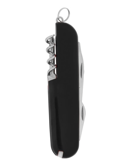 branded emmy 9-function pocket knife with keychain