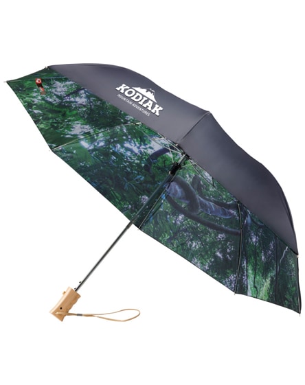 branded forest 21" foldable auto open umbrella