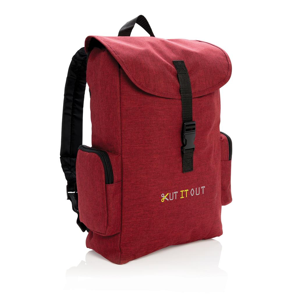 15” Laptop Backpack With Buckle