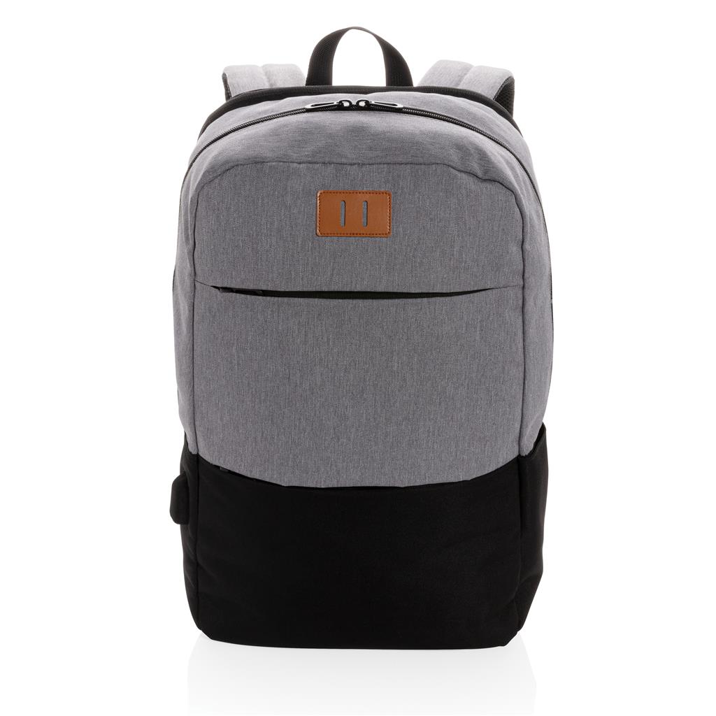 Modern 15.6" Usb & Rfid Laptop Backpack Pvc Free
