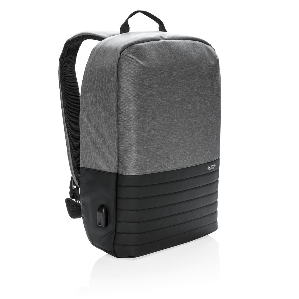 Swiss Peak Rfid Anti Theft 15" Laptop Backpack