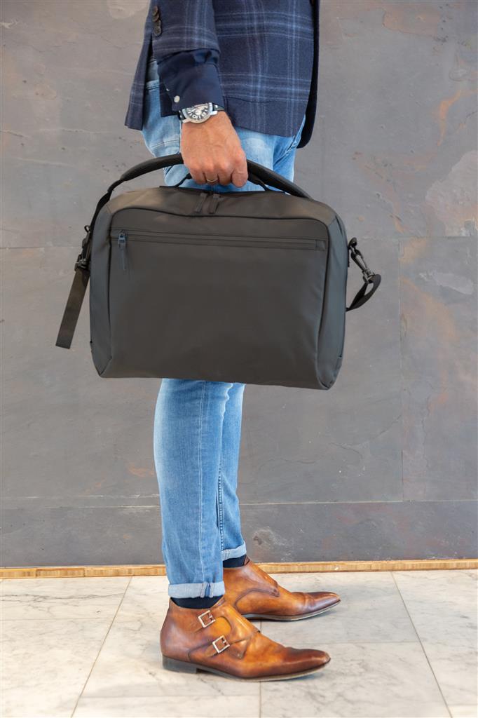 Fashion Black 15.6" Laptop Bag Pvc Free