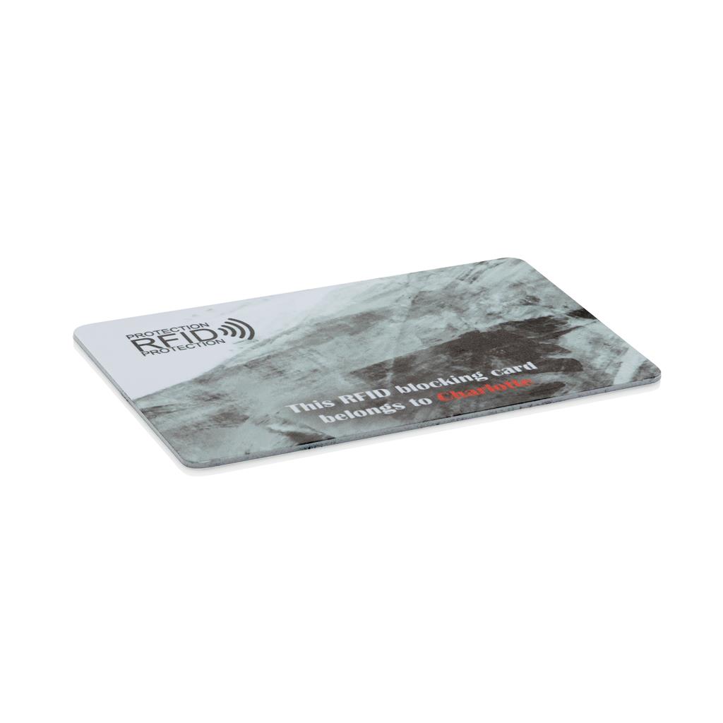 Printed Sample Anti Skimming Rfid Shield Card