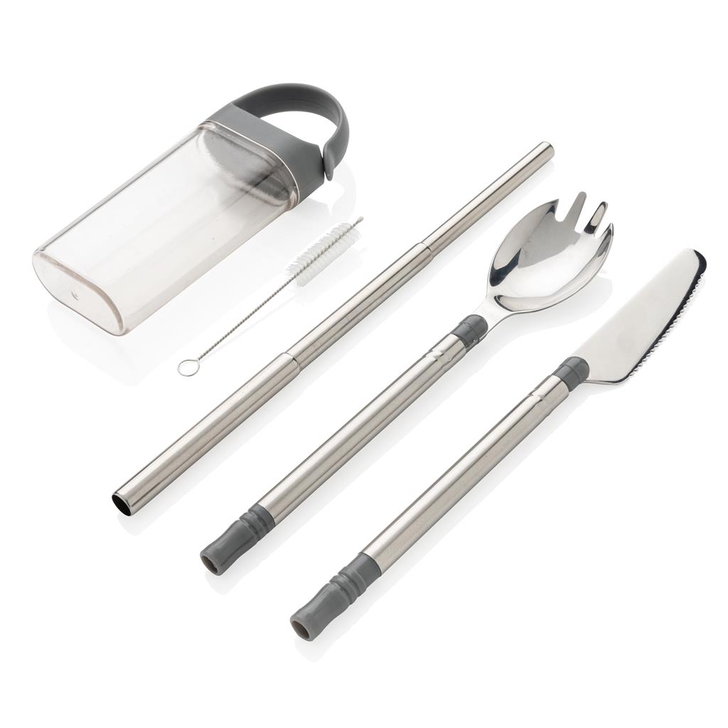 Pocketsize Reusable Cutlery Set On The Go