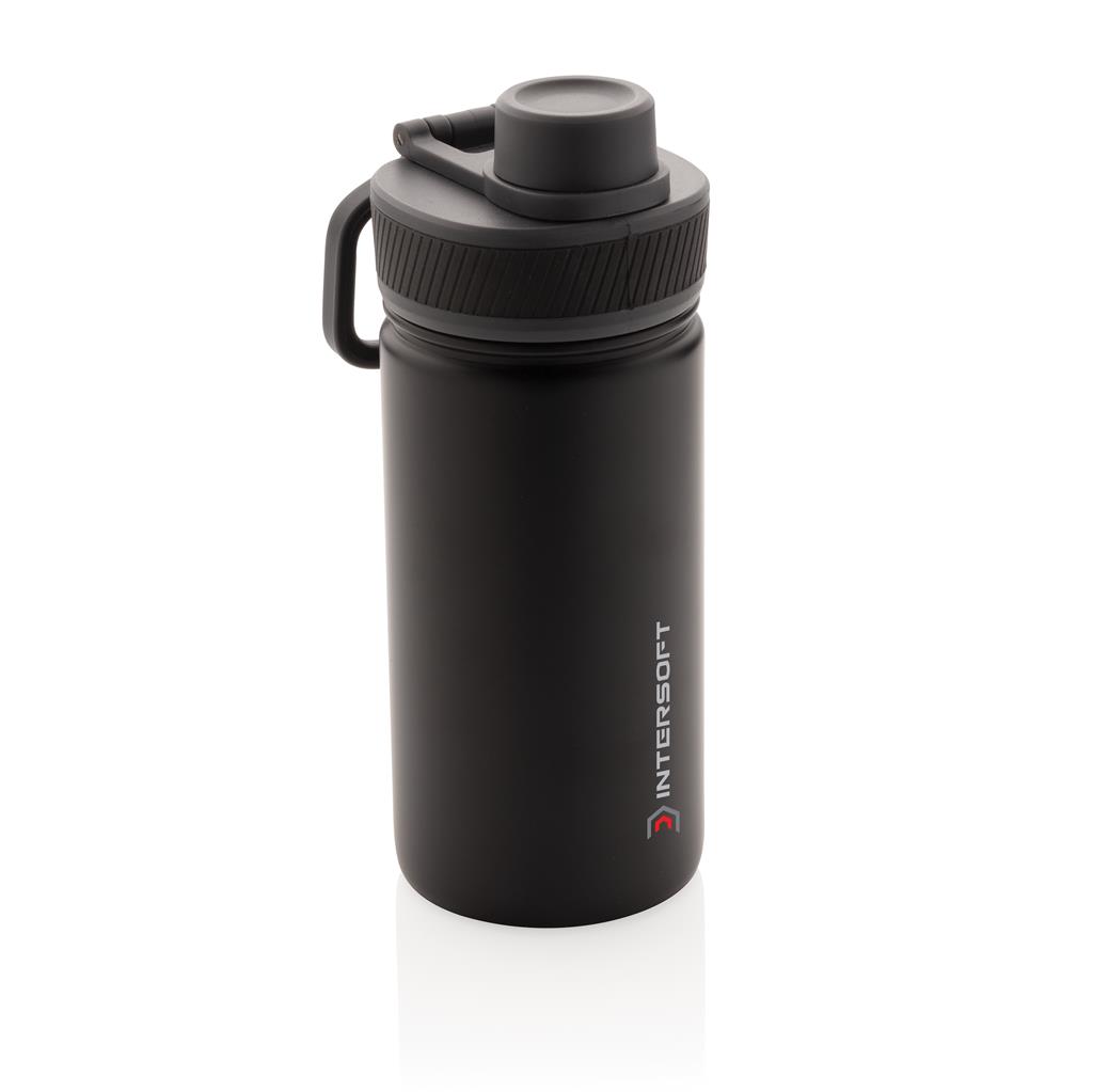 Vacuum Stainless Steel Bottle With Sports Lid 550Ml