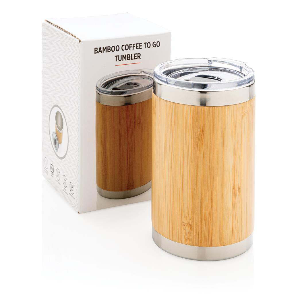 Bamboo Coffee Tumbler
