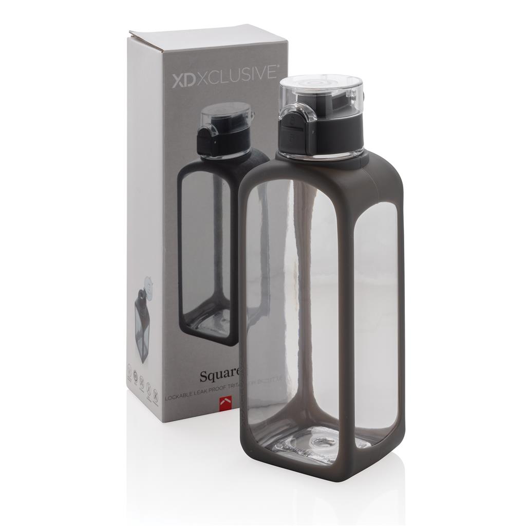 Squared Lockable Leak Proof Tritan Water Bottle