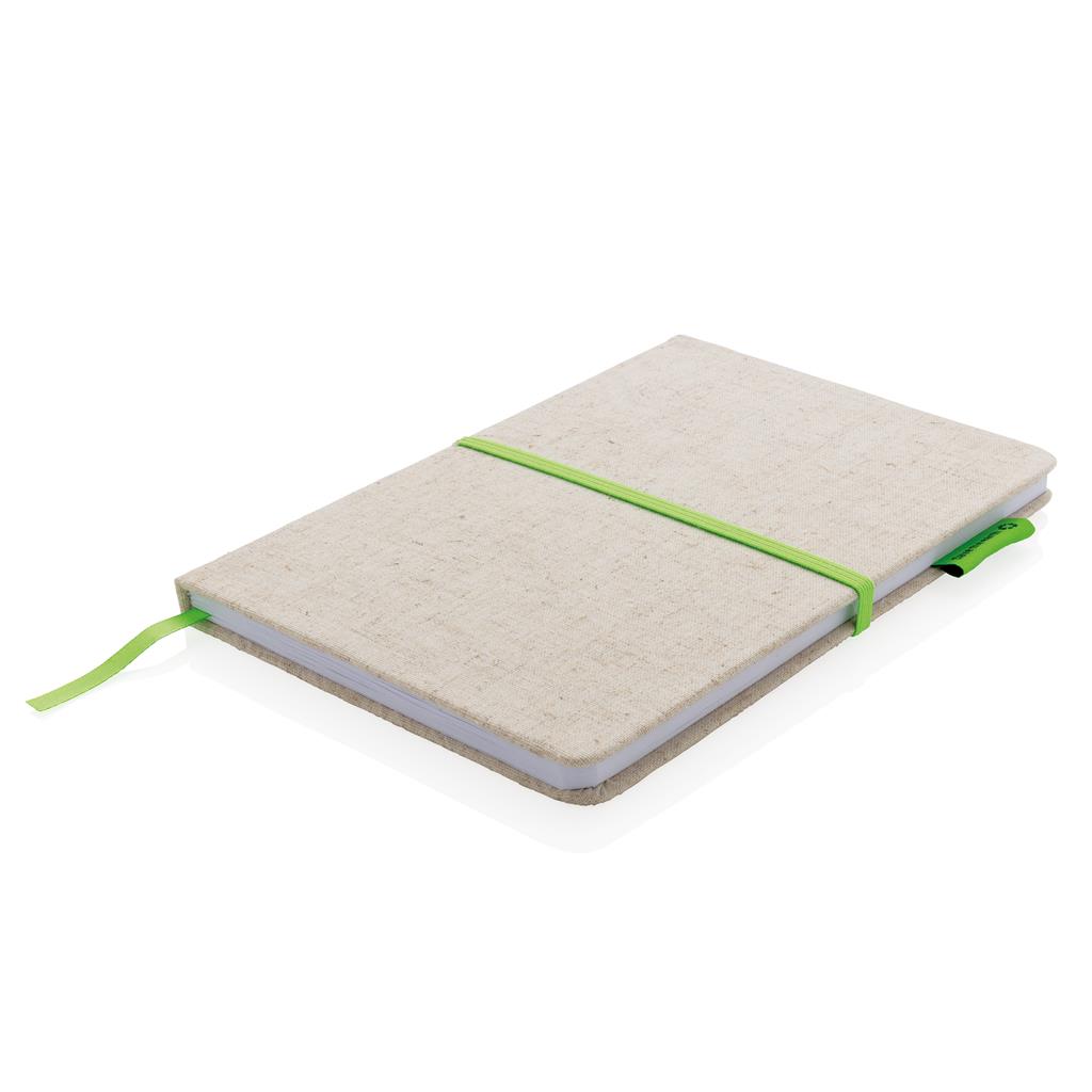 A5 Eco Jute Cotton Notebook