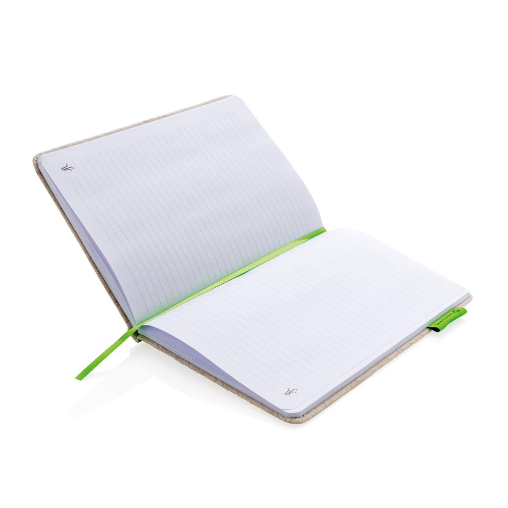A5 Eco Jute Cotton Notebook