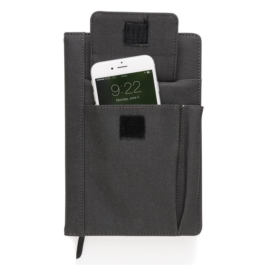Notebook With Phone Pocket
