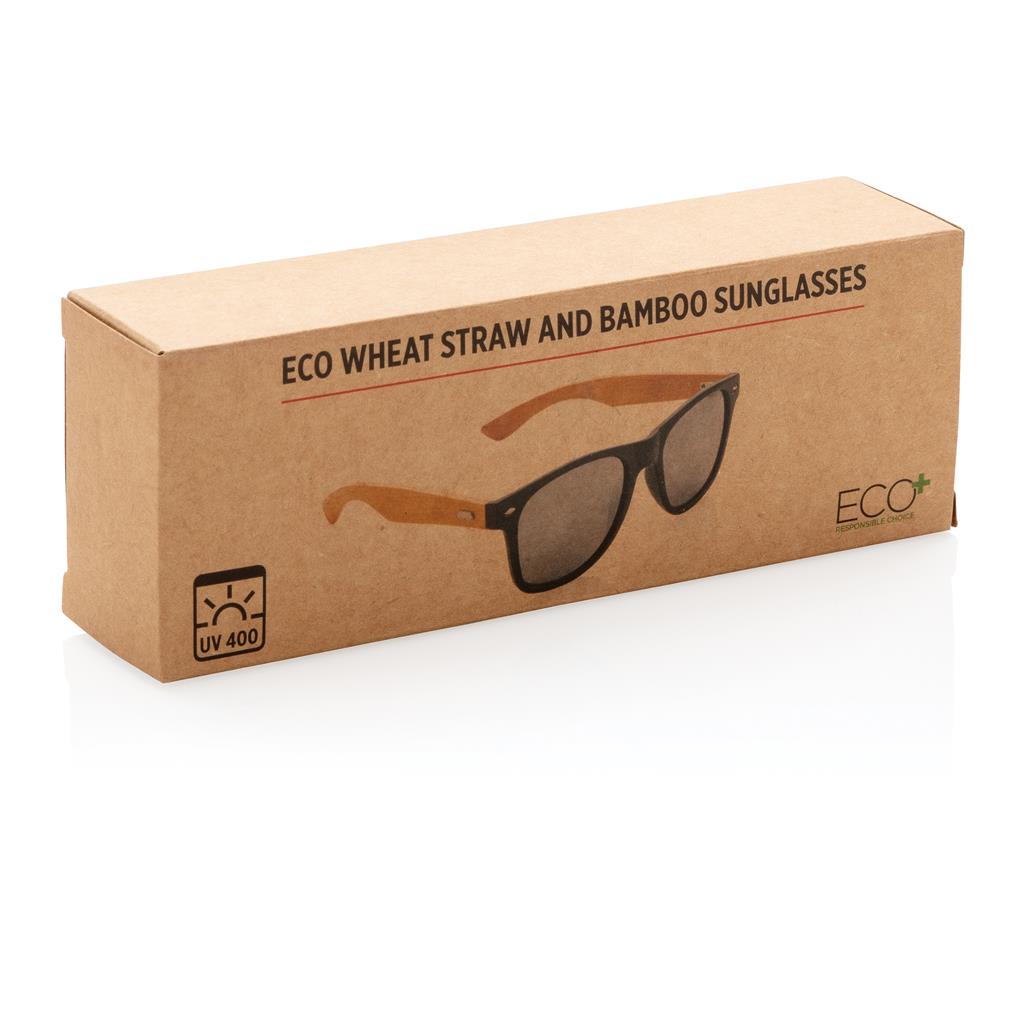 Wheat Straw And Bamboo Sunglasses