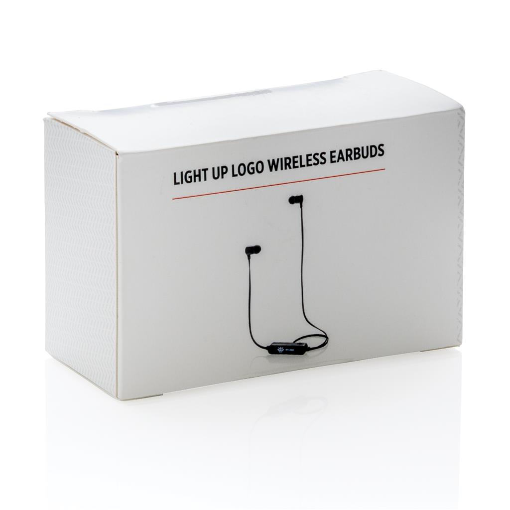 Light Up Logo Wireless Earbuds