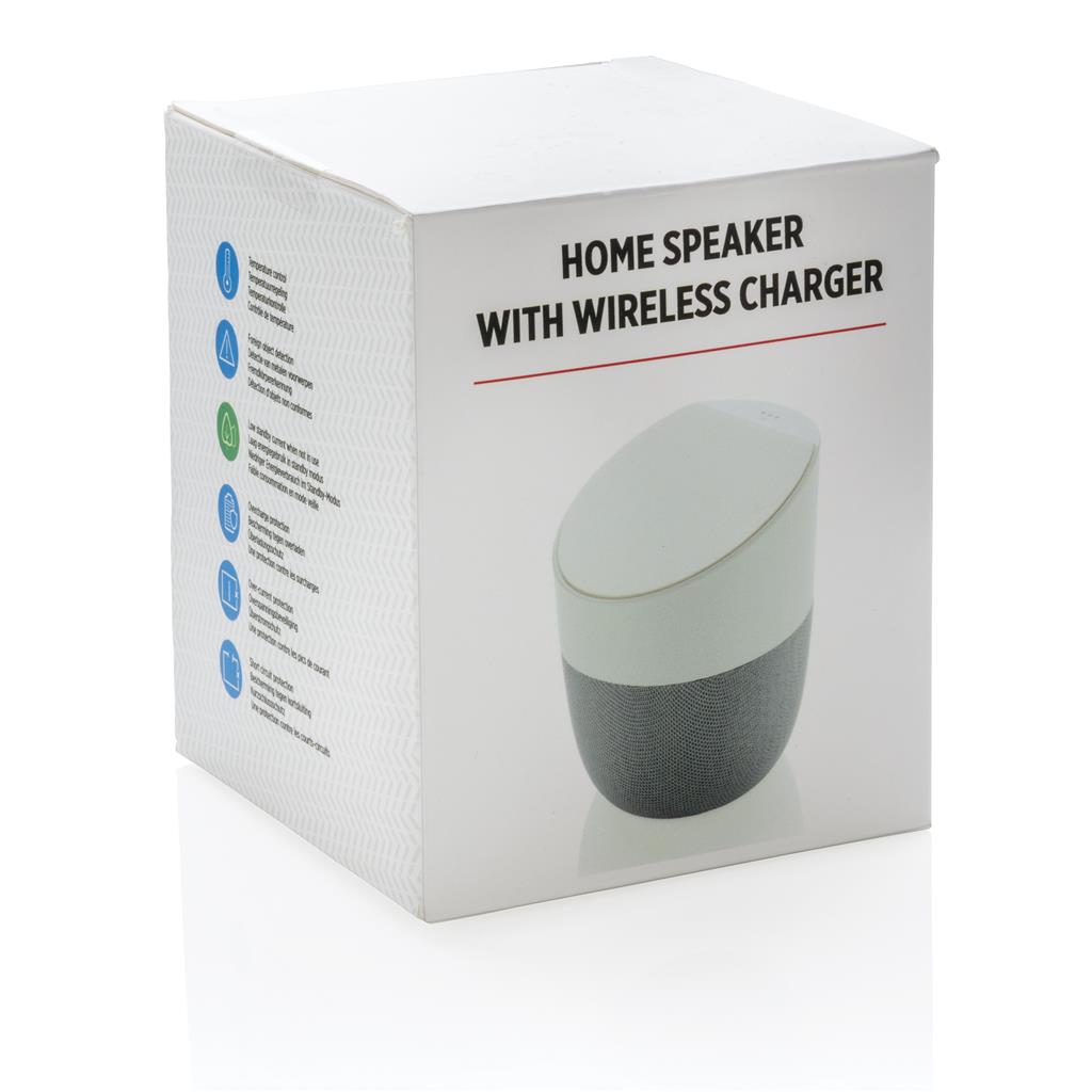 Home Speaker With Wireless Charger