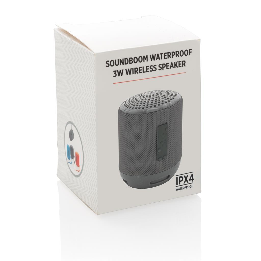 Soundboom Waterproof 3W Wireless Speaker