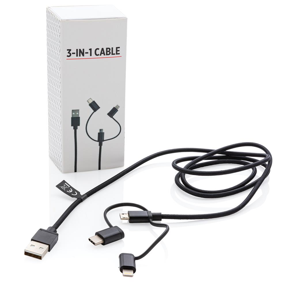 3 In 1 Cable Mfi Licensed