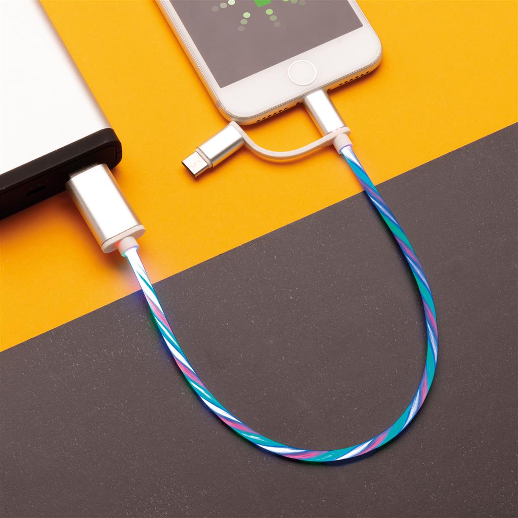 3 In 1 Flowing Light Cable