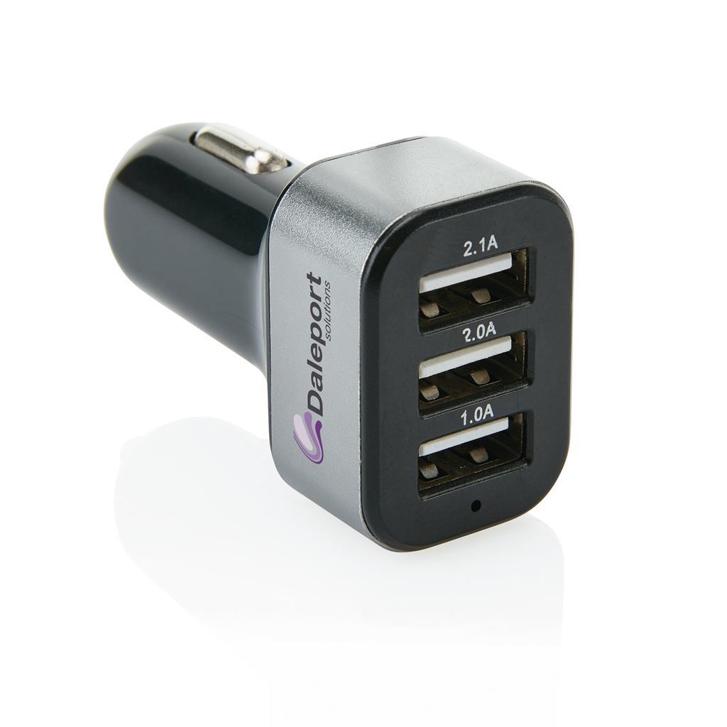 3.1A Car Charger With 3 Usb