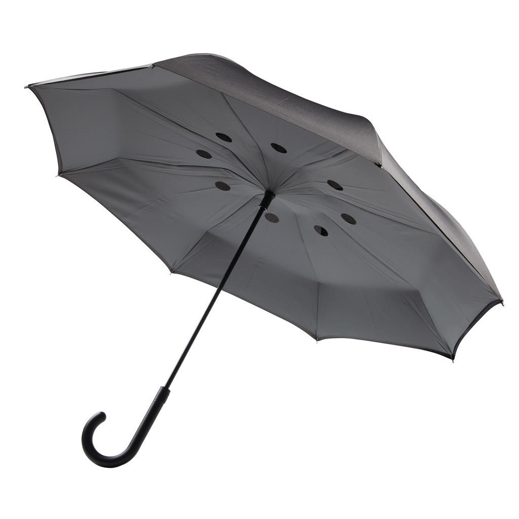 Auto Close Reversible Umbrella 23”