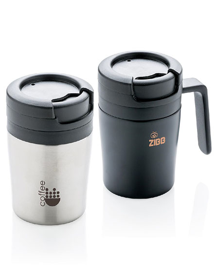 coffee to go reusable travel mugs branded stainless steel