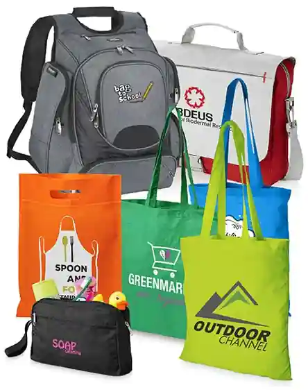 Branded Bags, Cotton Totes, Backpacks and Laptop bags