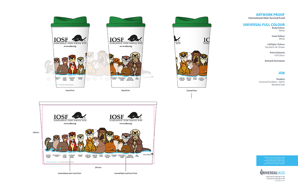 IOSF reusable coffee cups