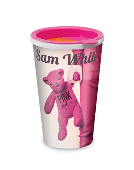 universal tumblers individually personalised and branded
